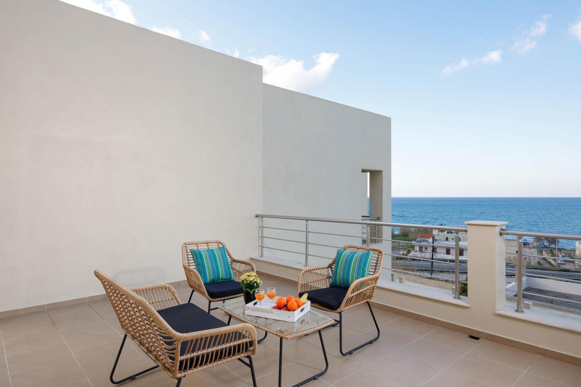 "Peach" - Sea View Maisonette By Sky Hill Resorts Pangalochori Buitenkant foto