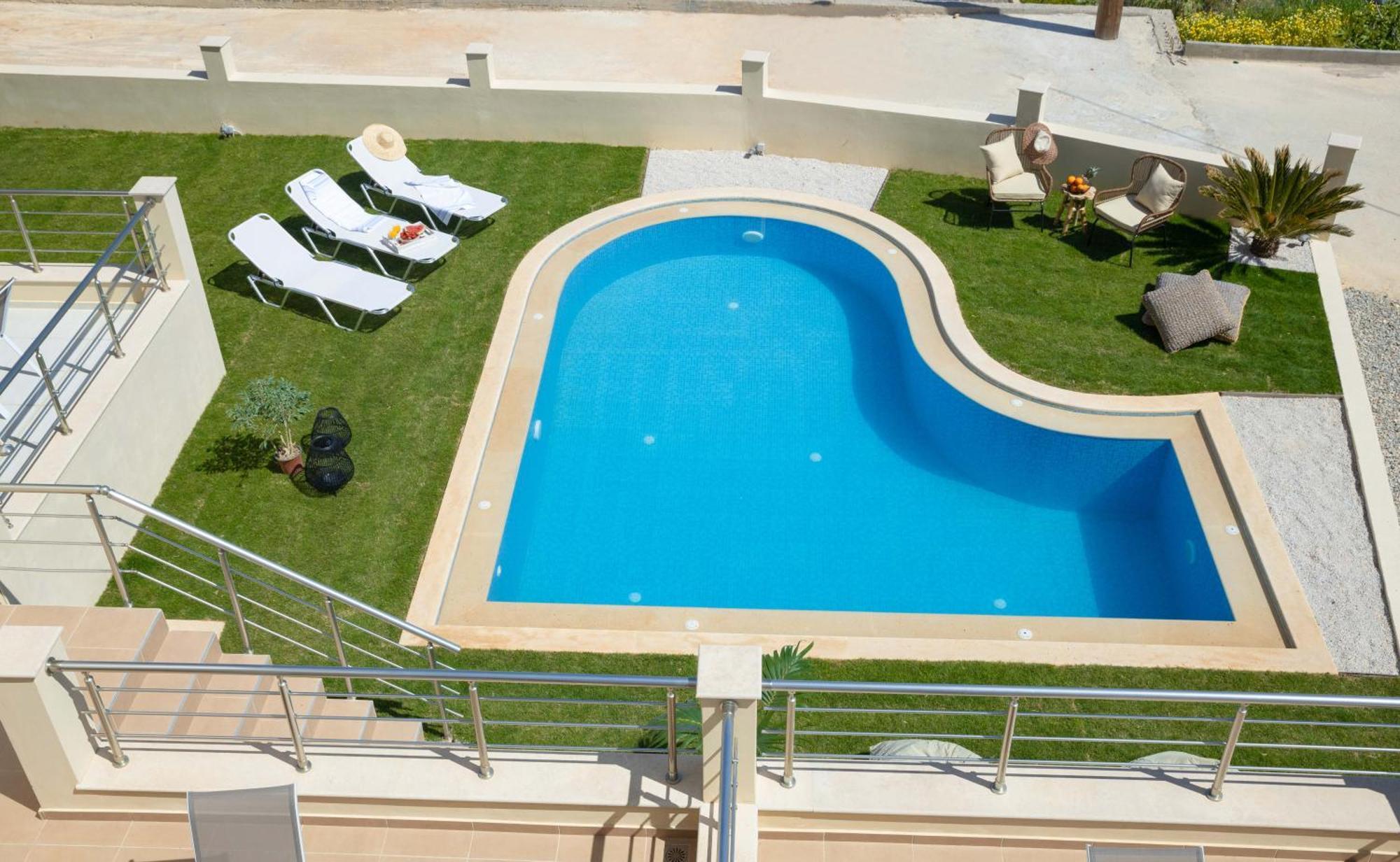 "Peach" - Sea View Maisonette By Sky Hill Resorts Pangalochori Buitenkant foto